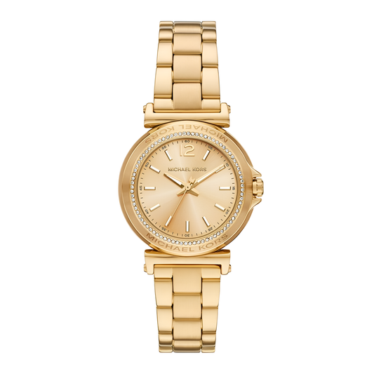 Maren Three-Hand Gold-Tone Stainless Steel Watch