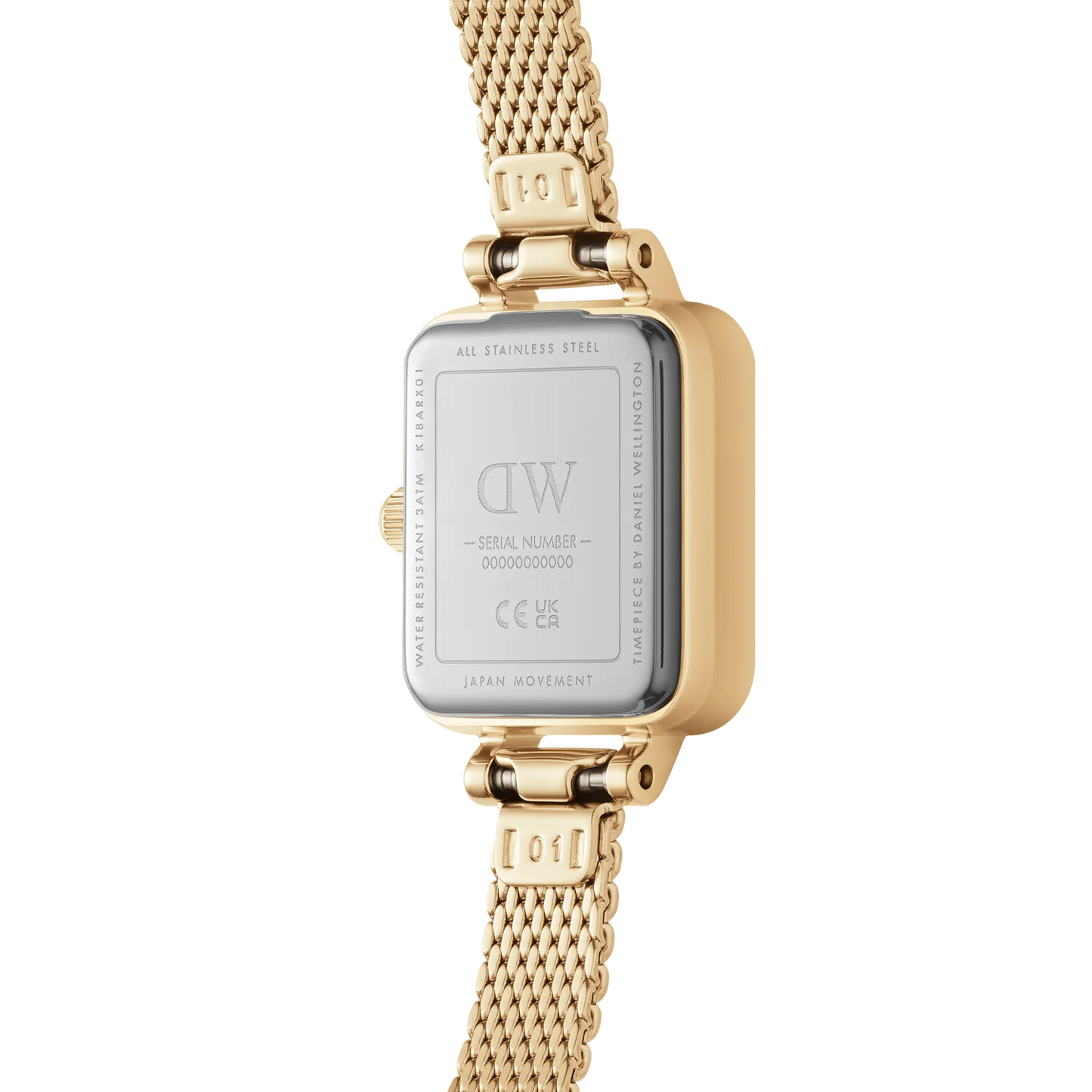 Quadro Mini Evergold Watch DW00100725