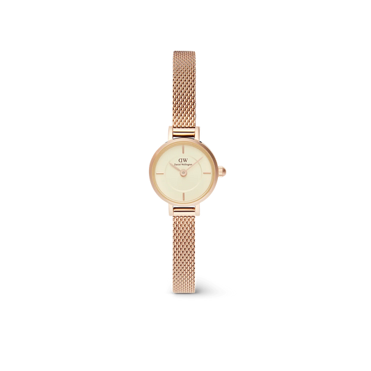 Petite Mini Champagne Melrose 19mm Watch DW00100741