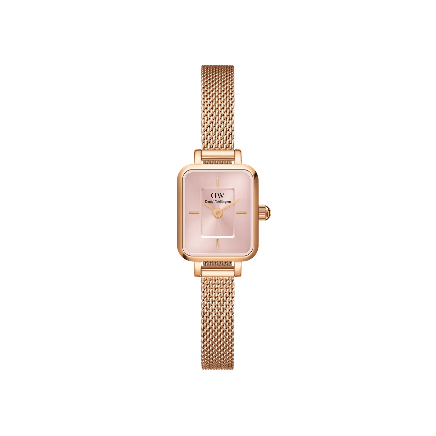 Quadro Mini Melrose Rose Gold Blush Watch DW00100650