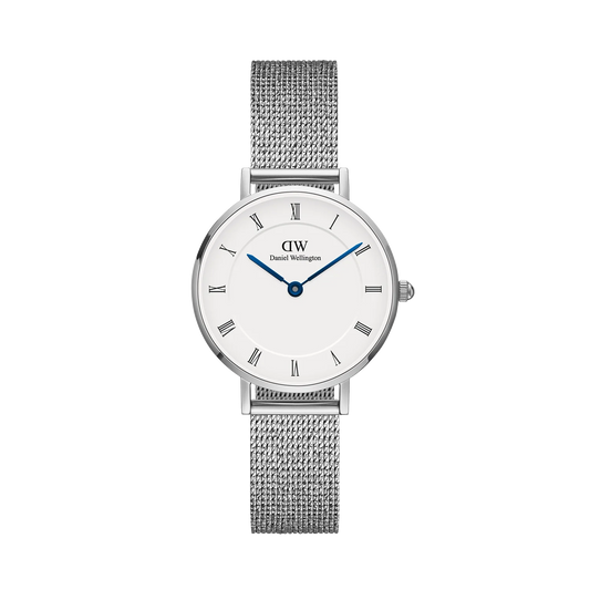 Petite Roman Numerals Sterling 28mm Watch DW00100684