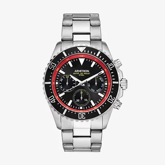 Armitron Multi function 52mm Watch Silver (20-5351BRSV)