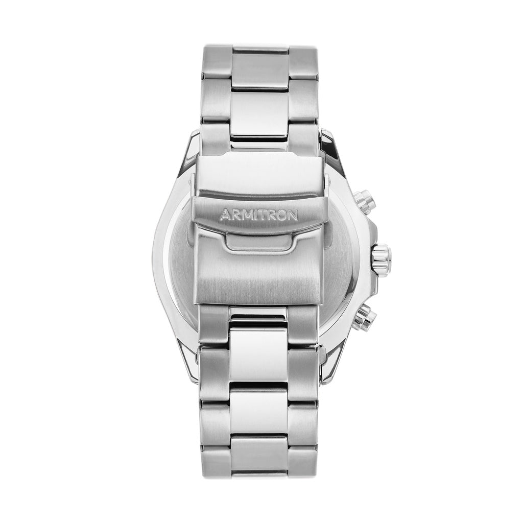 Armitron Multi function 52mm Watch Silver (20-5351BKSV)
