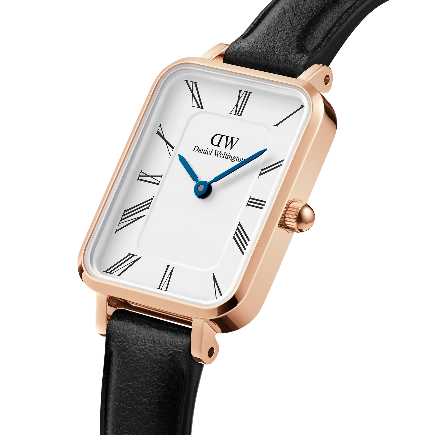 Daniel Wellington 腕時計 Quadro Roman Numerals Sh DW00100689 Quadro Roman Numerals Sheffield Rose Gold Watch DW00100689