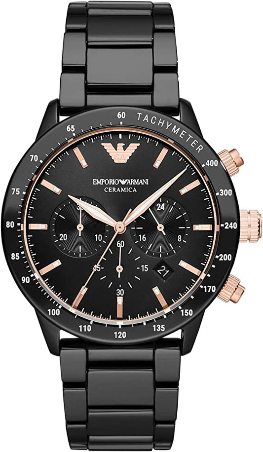 Chronograph Black Ceramic Watch