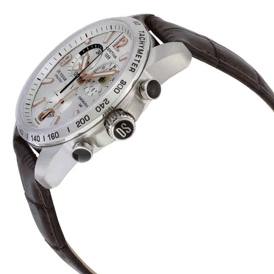 DS Podium Chronograph Silver Men's GMT Watch