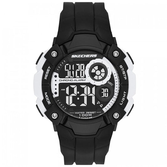 Westlawn Plastic Case Digital Black Plastic Strap Watch