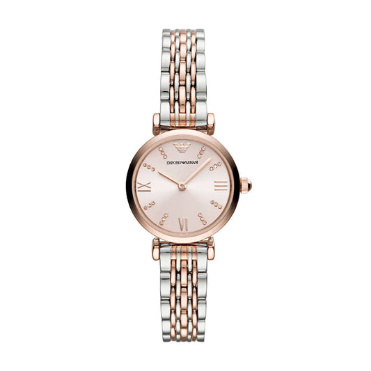Women's Two-Hand Two-Tone Stainless Steel Watch