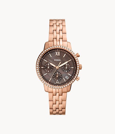 Neutra Chronograph Rose Gold-Tone Stainless Steel Watch