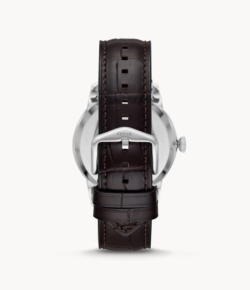 Townsman Automatic Brown Croco Leather Watch