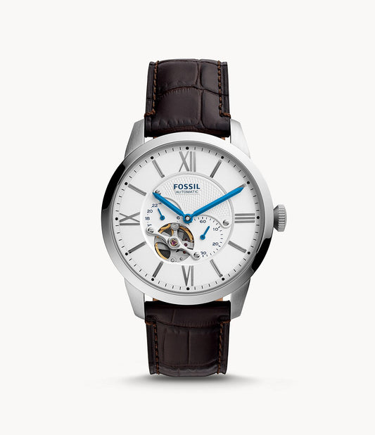 Townsman Automatic Brown Croco Leather Watch