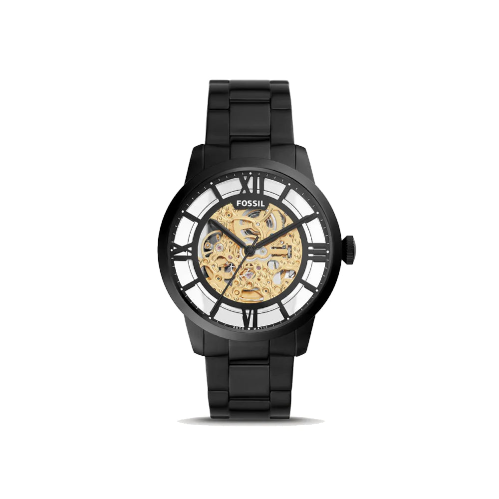 Townsman Automatic Black Stainless Steel Watch