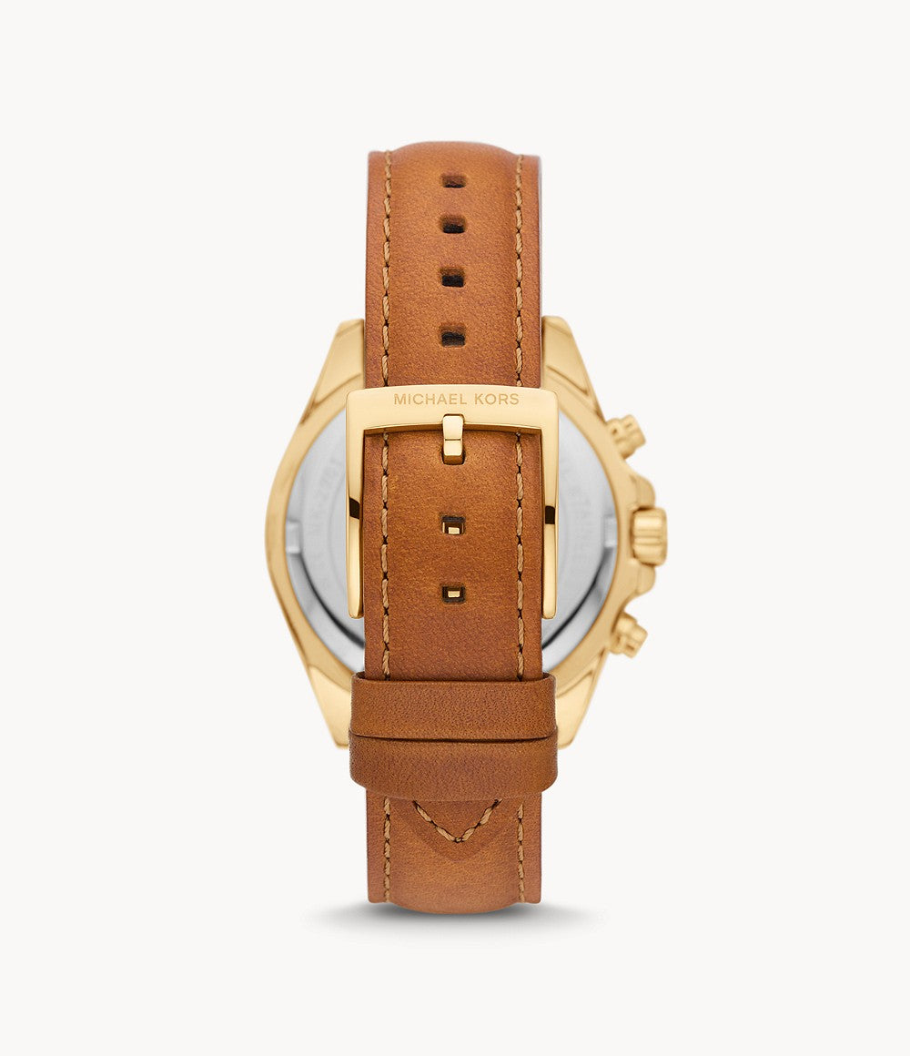 Bradshaw Chronograph Luggage Leather Watch