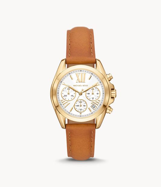 Bradshaw Chronograph Luggage Leather Watch