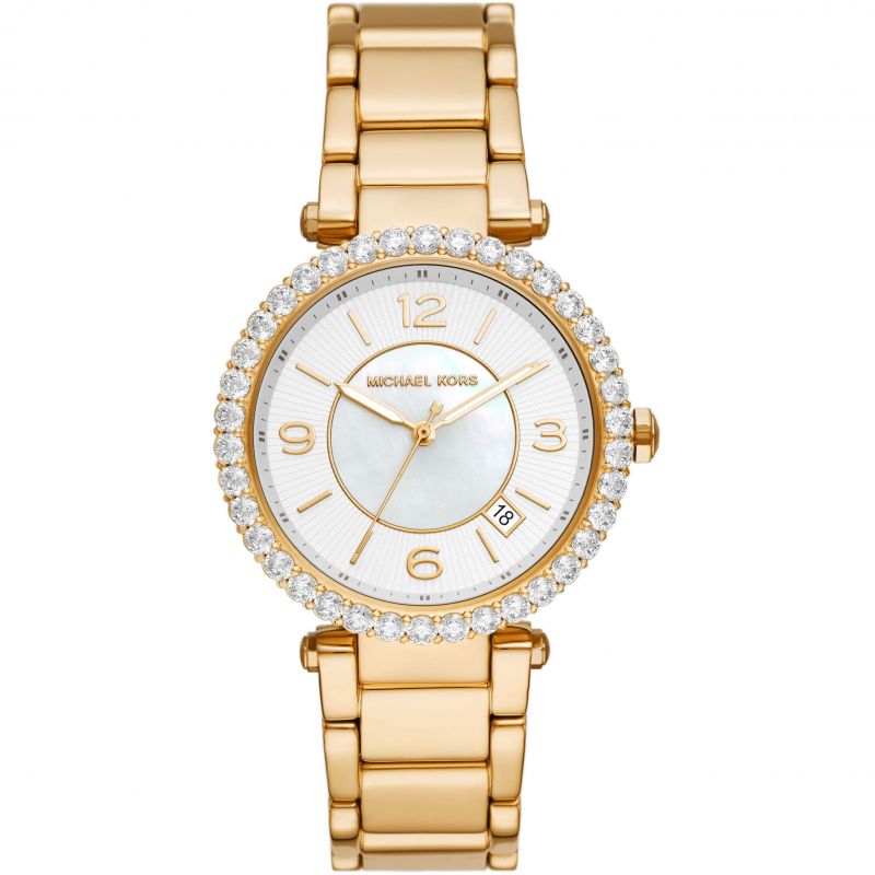 Parker Lux Three-Hand Gold-Tone Stainless Steel Watch