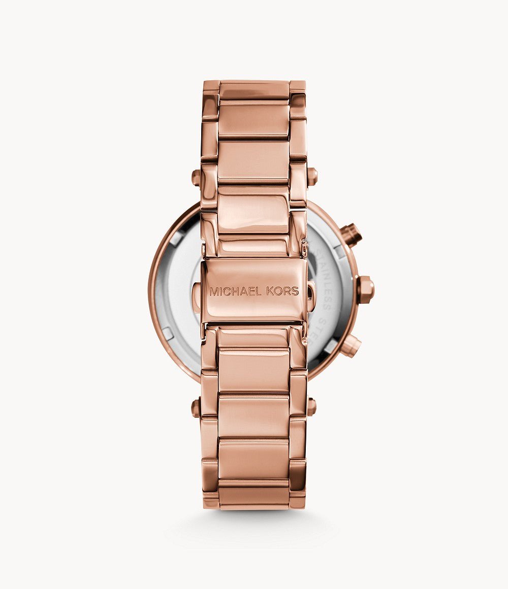 Parker Chronograph Rose Gold-Tone Stainless Steel Watch