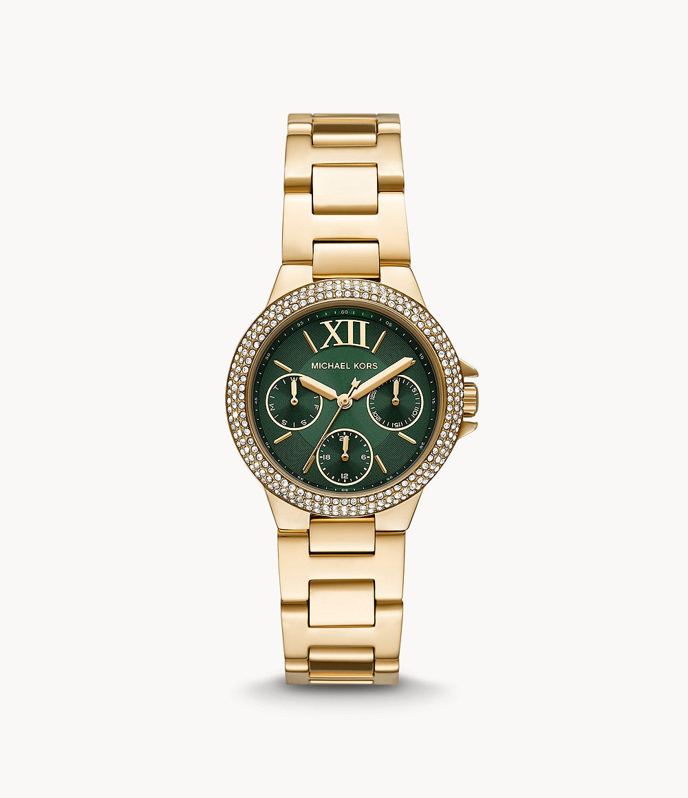 Camille Multifunction Gold-Tone Stainless Steel Watch