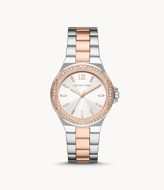 Lennox Three-Hand Two-Tone Stainless Steel Watch