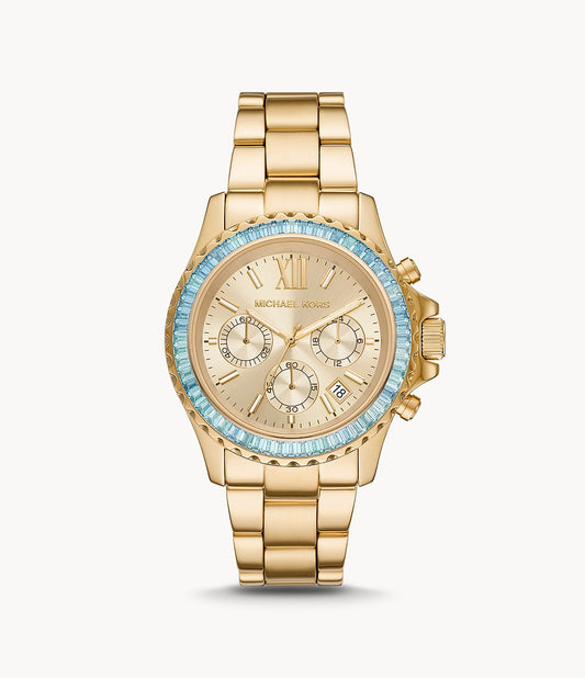 Everest Chronograph Gold-Tone Stainless Steel Watch