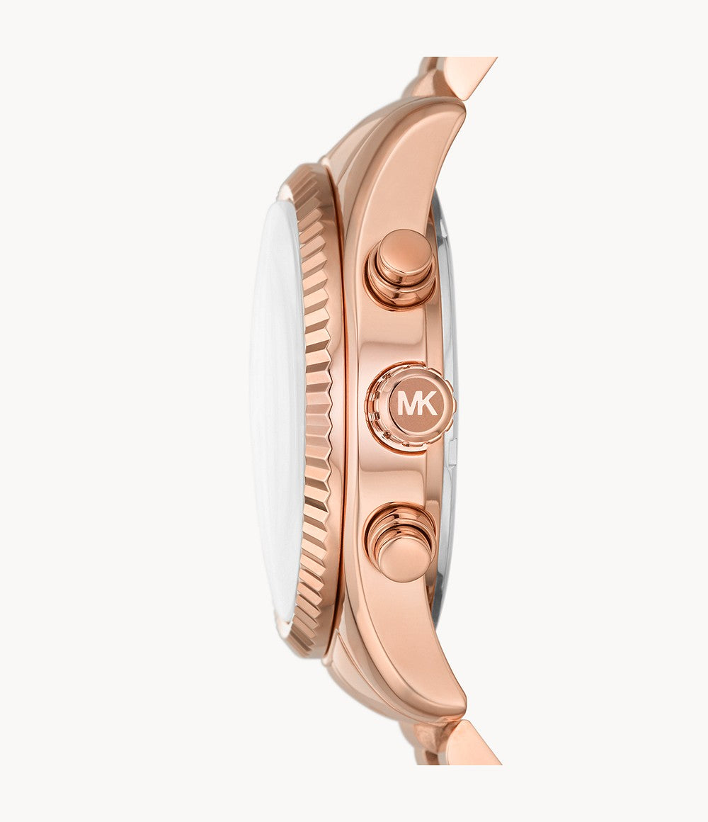 Lexington Chronograph Rose Gold-Tone Stainless Steel Watch