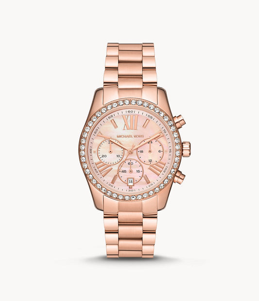 Lexington Lux Chronograph Rose Gold-Tone Stainless Steel Watch