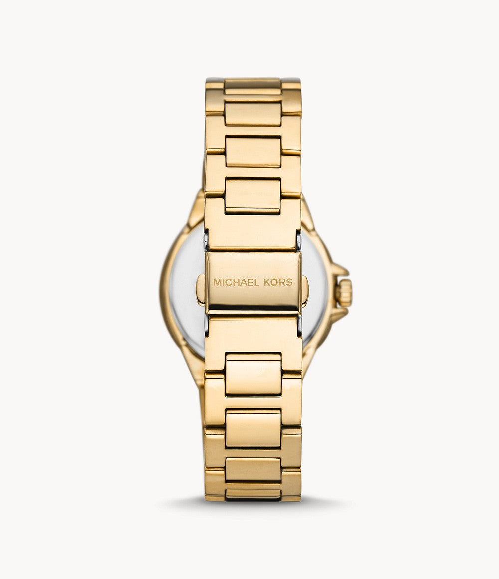 Camille Three-Hand Gold-Tone Stainless Steel Watch