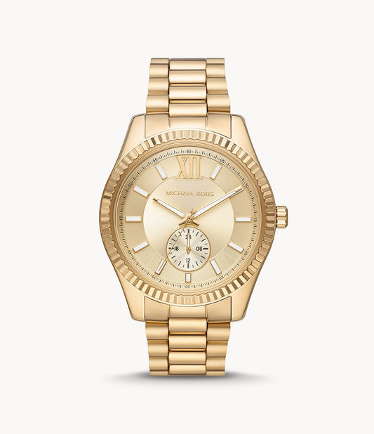 Lexington Multifunction Gold-Tone Stainless Steel Watch