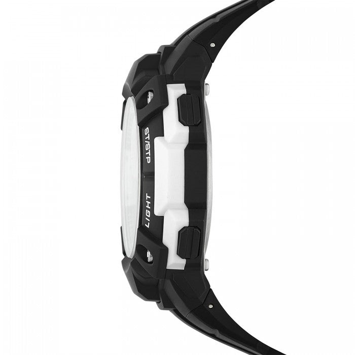 Westlawn Plastic Case Digital Black Plastic Strap Watch