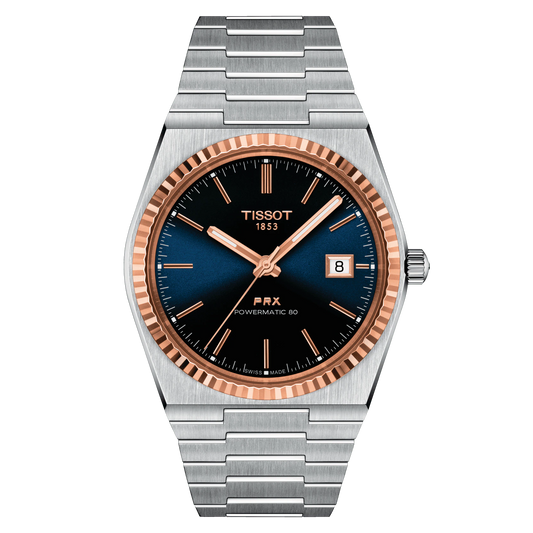 PRX Powermatic 80 Steel & 18K Gold Bezel 40mm