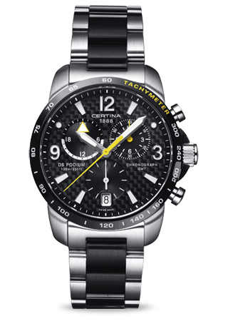 DS Podium Chronograph Men's Two-tone GMT Watch